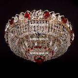 Люстра Кольцо Классика красная в Сочи