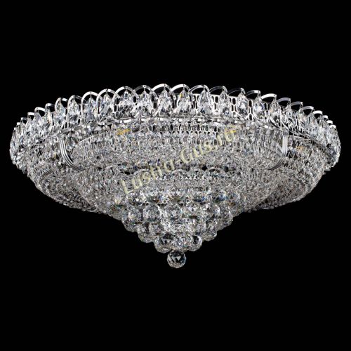 Люстра Кольцо пирамида №8 шар 40 мм в Сочи Гусь Хрустальный