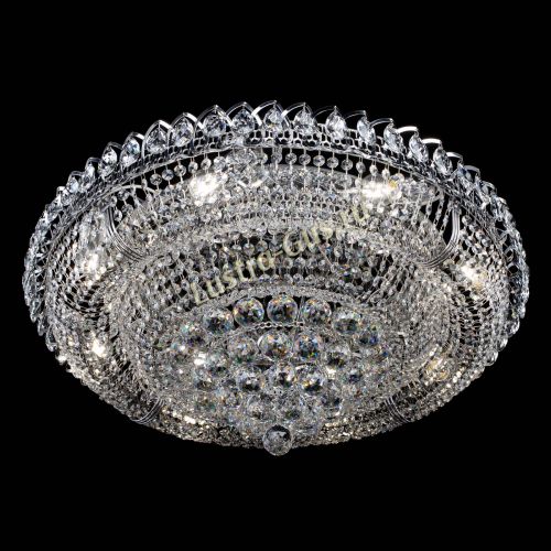 Люстра Кольцо пирамида №8 шар 40 мм в Сочи Гусь Хрустальный