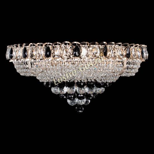 Люстра Кольцо пирамида шар 40 мм черная в Сочи Люстра Кольцо пирамида шар 40 мм черная в Сочи