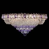 Люстра Кольцо пирамида шар 40 мм фиолетовая в Сочи