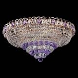 Люстра Кольцо пирамида шар 40 мм фиолетовая в Сочи