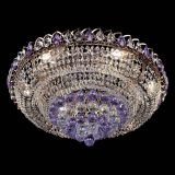 Люстра Кольцо пирамида шар 40 мм фиолетовая в Сочи
