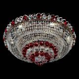 Люстра Кольцо пирамида шар 40 мм красная в Сочи Люстра Кольцо пирамида шар 40 мм красная в Сочи