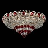 Люстра Кольцо пирамида шар 40 мм красная в Сочи Люстра Кольцо пирамида шар 40 мм красная в Сочи