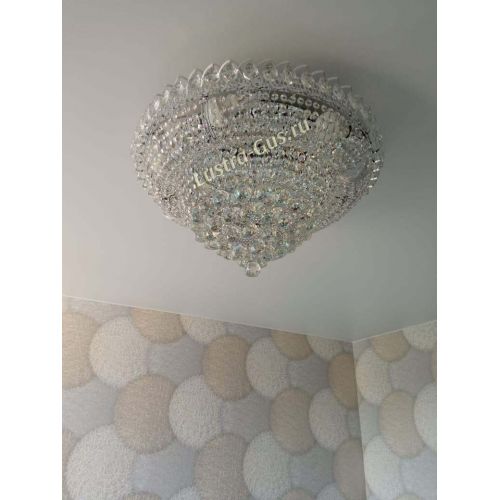 Люстра Кольцо пирамида шар 40 мм в Сочи Гусь Хрустальный