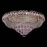 Люстра Кольцо пирамида шар 40 мм розовая в Сочи Люстра Кольцо пирамида шар 40 мм розовая в Сочи