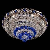 Люстра Кольцо пирамида шар 40 мм синяя в Сочи Люстра Кольцо пирамида шар 40 мм синяя в Сочи