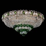 Люстра Кольцо пирамида шар 40 мм зеленая в Сочи
