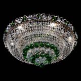 Люстра Кольцо пирамида шар 40 мм зеленая в Сочи