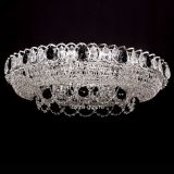 Люстра Кольцо Снежинка черная в Сочи