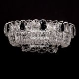 Люстра Кольцо Снежинка черная в Сочи