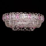 Люстра Кольцо Снежинка розовая в Сочи Люстра Кольцо Снежинка розовая в Сочи