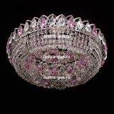 Люстра Кольцо Снежинка розовая в Сочи Люстра Кольцо Снежинка розовая в Сочи