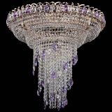 Люстра Кольцо №10 фиолетовая в Сочи