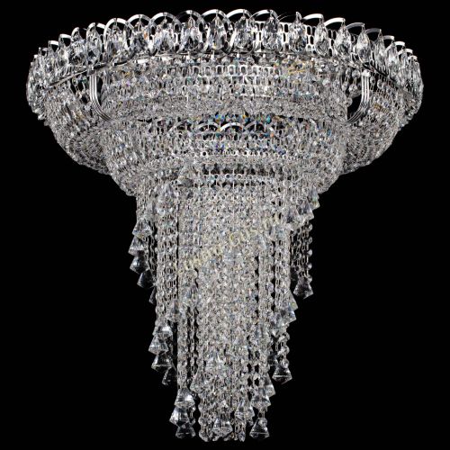 Люстра Кольцо №11 конусы в Сочи Гусь Хрустальный