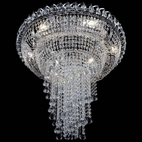 Люстра Кольцо №11 конусы в Сочи Гусь Хрустальный