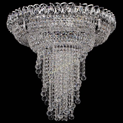 Люстра Кольцо №11 шар 30 в Сочи Гусь Хрустальный