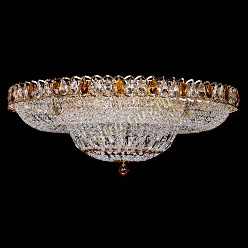 Люстра Кольцо Классика чайная 800 мм в Сочи Гусь Хрустальный