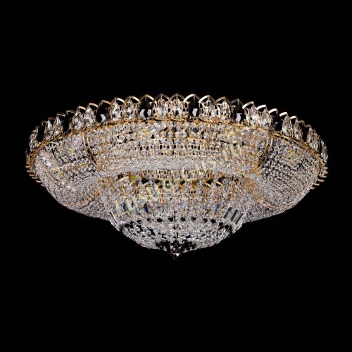 Люстра Кольцо Классика черное 800 мм  в Сочи Гусь Хрустальный