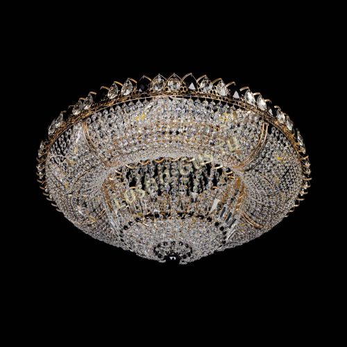 Люстра Кольцо Классика черное 800 мм  в Сочи Гусь Хрустальный