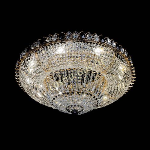 Люстра Кольцо Классика черное 800 мм  в Сочи Гусь Хрустальный