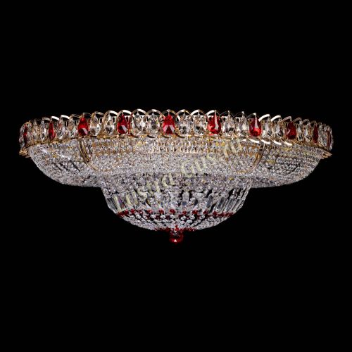 Люстра Кольцо Классика красное 800 мм  в Сочи Гусь Хрустальный