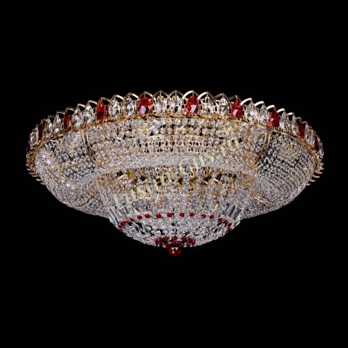 Люстра Кольцо Классика красное 800 мм  в Сочи Гусь Хрустальный