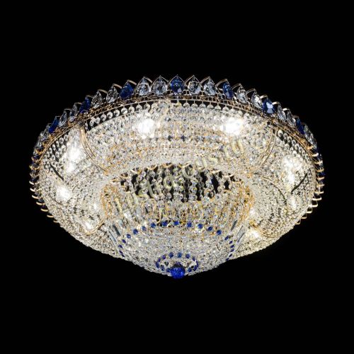 Люстра Кольцо Классика синее 800 мм  в Сочи Гусь Хрустальный