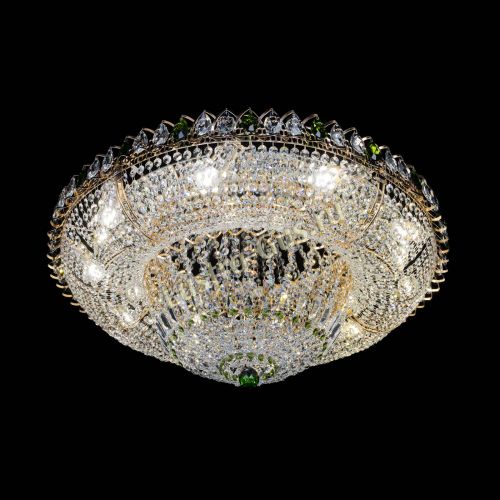 Люстра Кольцо Классика зеленое 800 мм  в Сочи Гусь Хрустальный