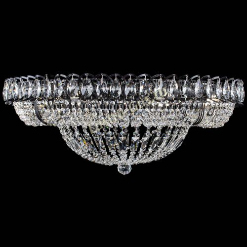 Люстра Кольцо Классика №8 Черная в Сочи Гусь Хрустальный