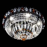 Люстра Кольцо Классика Черная с чайными подвесками в Сочи