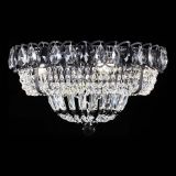 Люстра Кольцо Классика Черная с черными подвесками в Сочи Люстра Кольцо Классика Черная с черными подвесками в Сочи