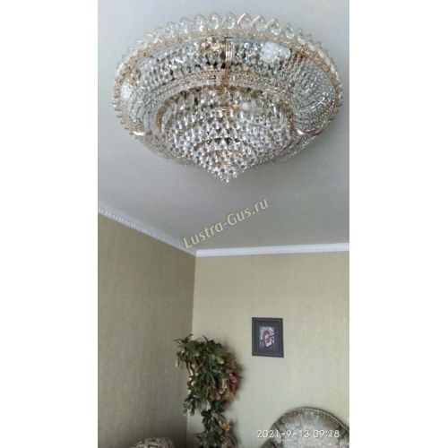 Люстра Кольцо Классика конус №10 в Сочи Гусь Хрустальный