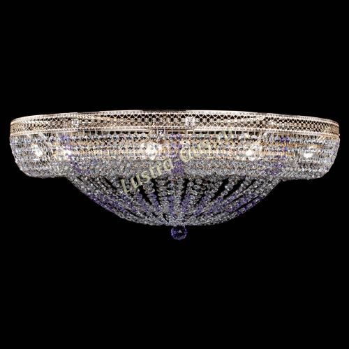 Люстра Кольцо Классика Венеция фиолетовая в Сочи Гусь Хрустальный