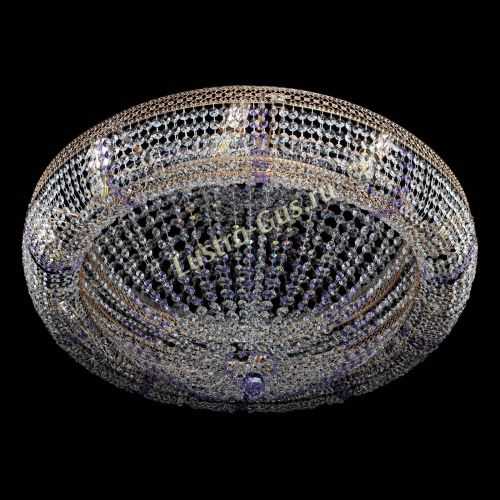 Люстра Кольцо Классика Венеция фиолетовая в Сочи Гусь Хрустальный