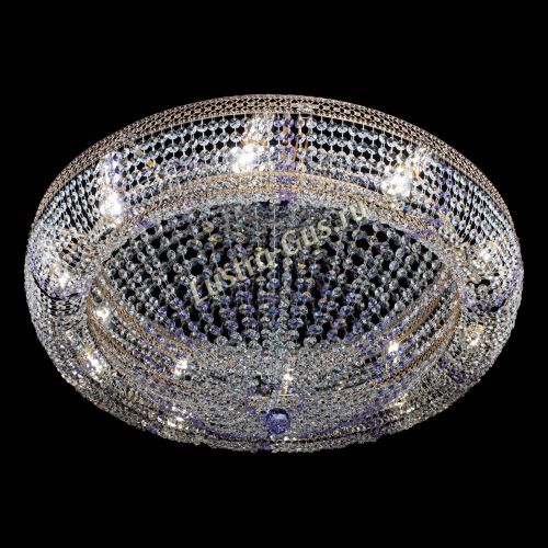 Люстра Кольцо Классика Венеция фиолетовая в Сочи Гусь Хрустальный