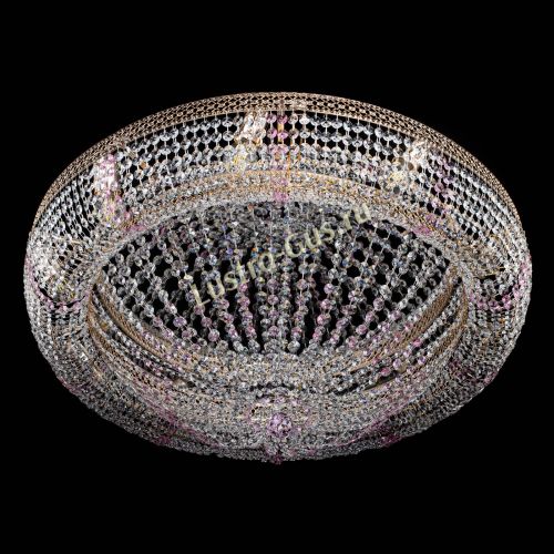 Люстра Кольцо Классика Венеция розовая в Сочи Гусь Хрустальный