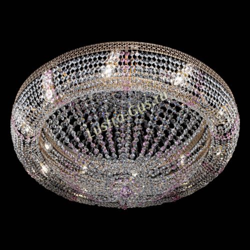 Люстра Кольцо Классика Венеция розовая в Сочи Гусь Хрустальный