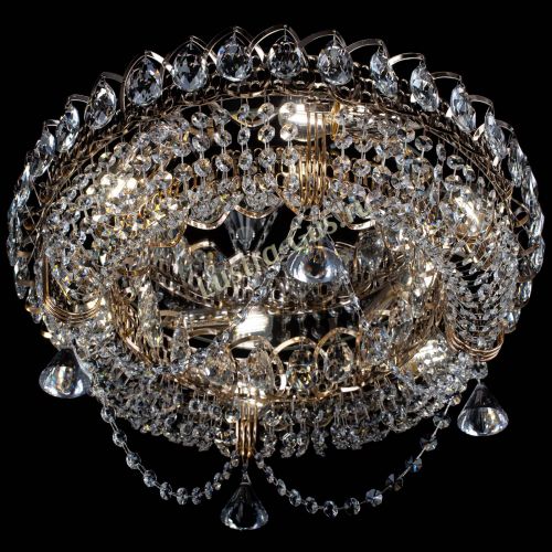 Люстра Кольцо Ожерелье конус в Сочи Гусь Хрустальный