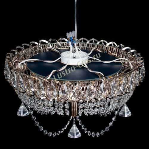 Люстра Кольцо Ожерелье конус в Сочи Гусь Хрустальный