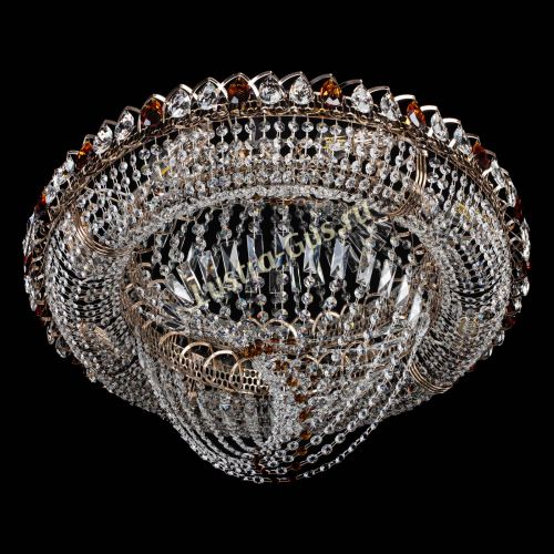 Люстра Кольцо Водоворот №8 чайная в Сочи Гусь Хрустальный