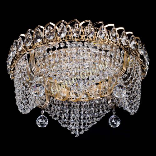 Люстра Кольцо Волна в Сочи Гусь Хрустальный