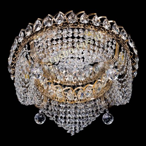 Люстра Кольцо Волна в Сочи Гусь Хрустальный