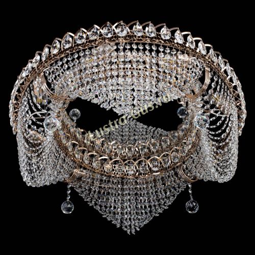 Люстра Кольцо Волна №8 в Сочи Гусь Хрустальный