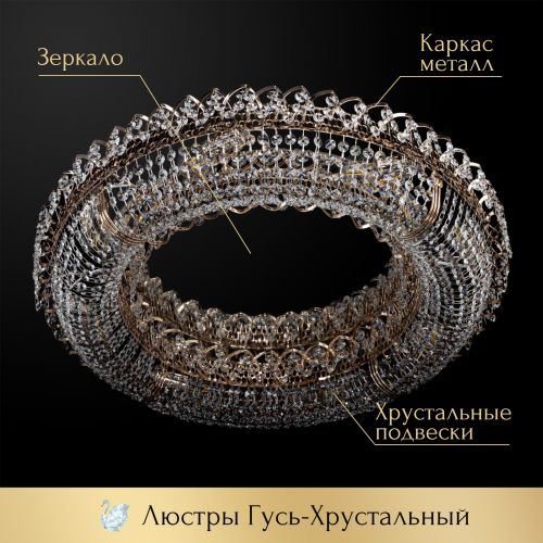 Люстра Кольцо оптикон в Сочи Гусь Хрустальный
