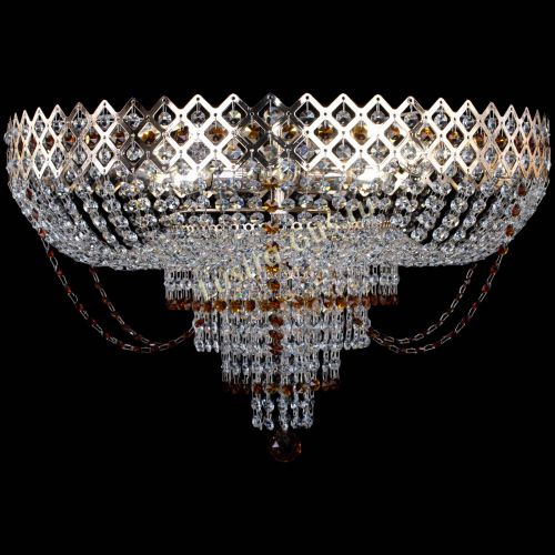 Люстра Корона №11 чайная в Сочи Гусь Хрустальный