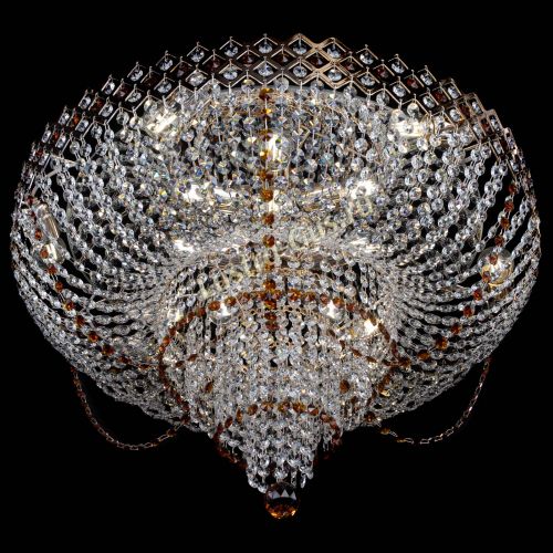 Люстра Корона №11 чайная в Сочи Гусь Хрустальный