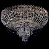 Люстра Корона №11 синяя в Сочи