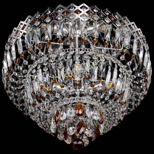 Люстра Корона №5 чайная в Сочи Гусь Хрустальный